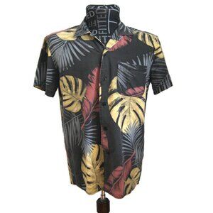 Deus Ex Machina Motorcycles ‘In Benzin Veritas’ Size Small Button Down Hawaiian